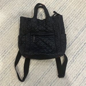 DESIGNER MZ Wallace small black backpack
